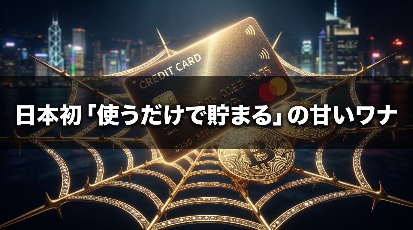 日本初「使うだけで貯まる」の甘いワナ