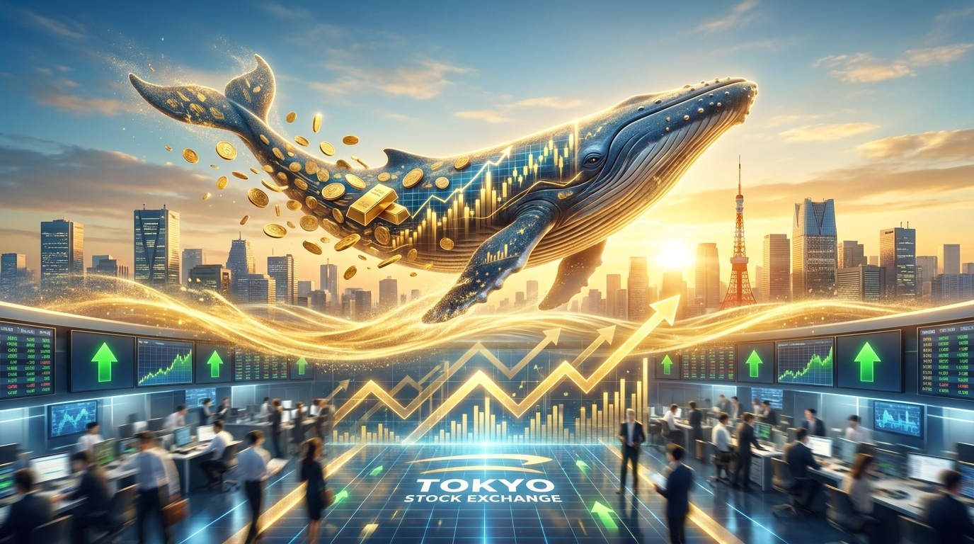 世界最大のクジラ資金が流れ込む銘柄とは？